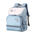 2022 New fashion factory price PU leather backpack pupils'school bag unisex waterproof bag for kid